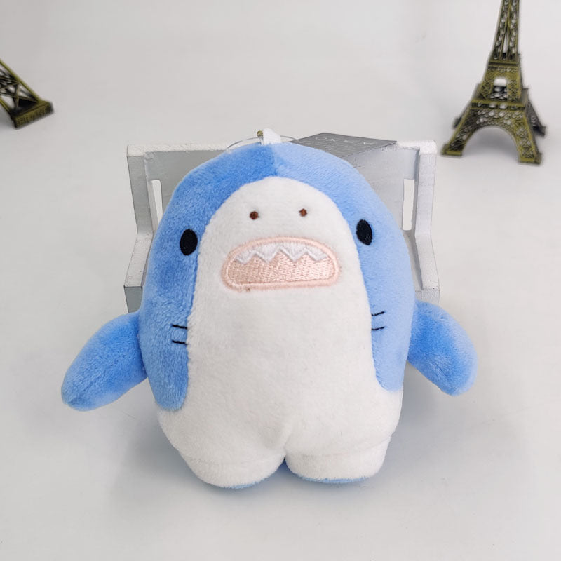 Color Plush Pendant Fragrance Shark Cute Keychain