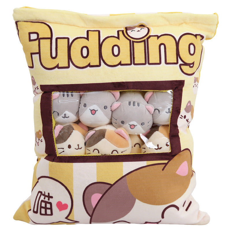 A Big Bag Of Snack Doll Cute Doll Sleeping Pillow For Girl Ankle Biter Pillow