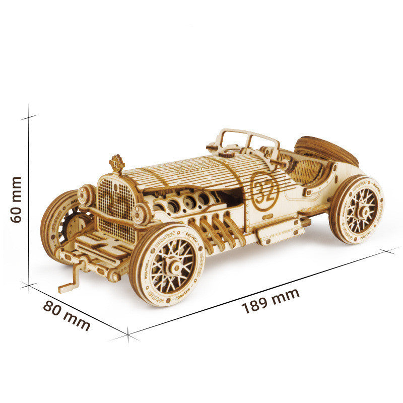 Wooden DIY Assembled Toy Model Building