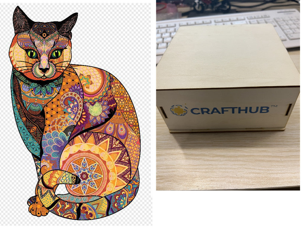 Animal Puzzle Craft Hub A3 Size