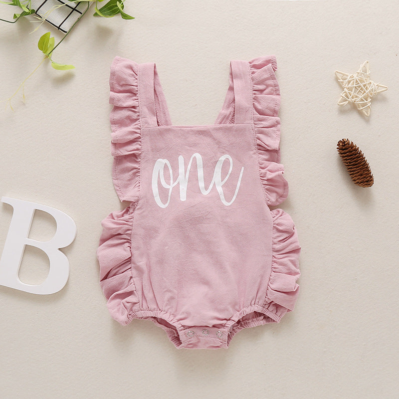 Infant Multicolor Bellyband Jumpsuit Romper
