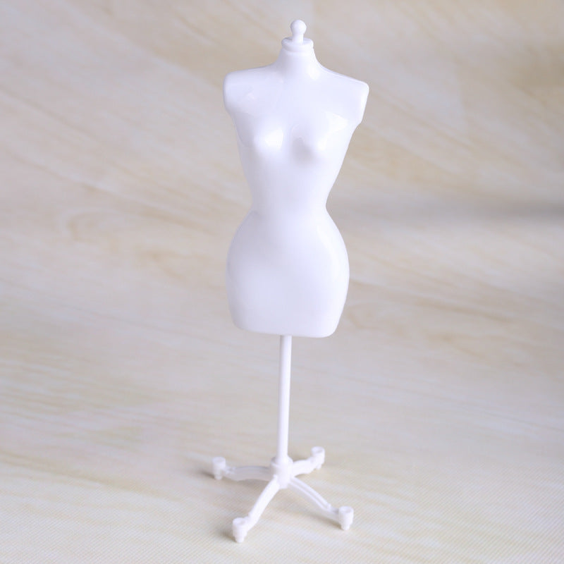 White Black Dress Form Clothing Clothes Gown Gisplay Mannequin Model Stand Doll