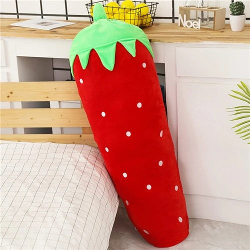 Fruit Vegetable Soft Stuffed Plush Body Pillow Toy