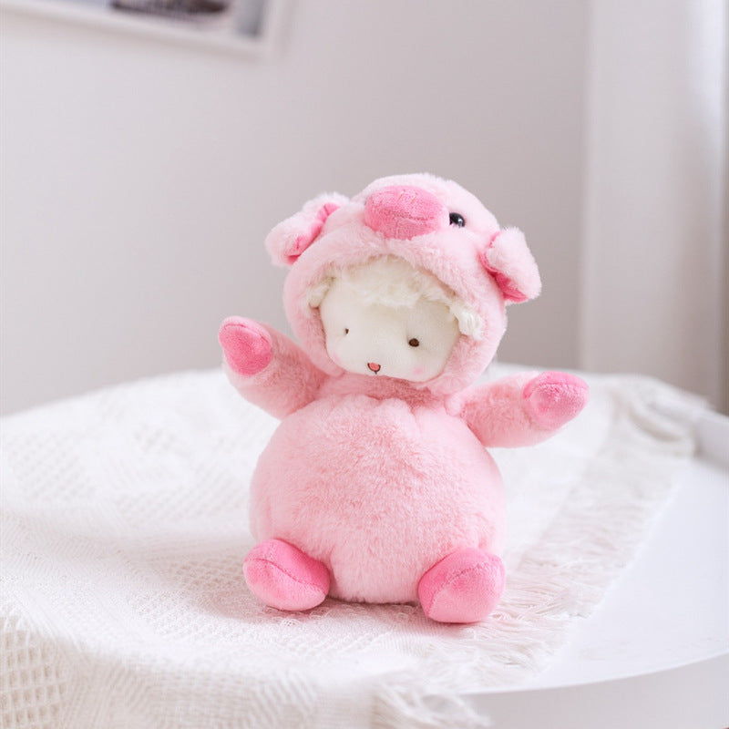 Cute Cartoon Soft Cute Little Wool Plush Toy Doll Daby Soothing Dol