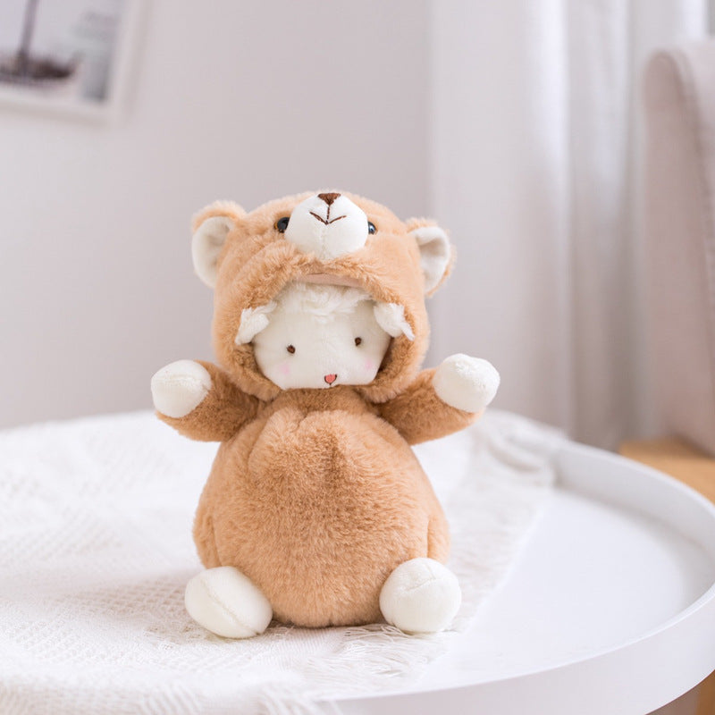 Cute Cartoon Soft Cute Little Wool Plush Toy Doll Daby Soothing Dol