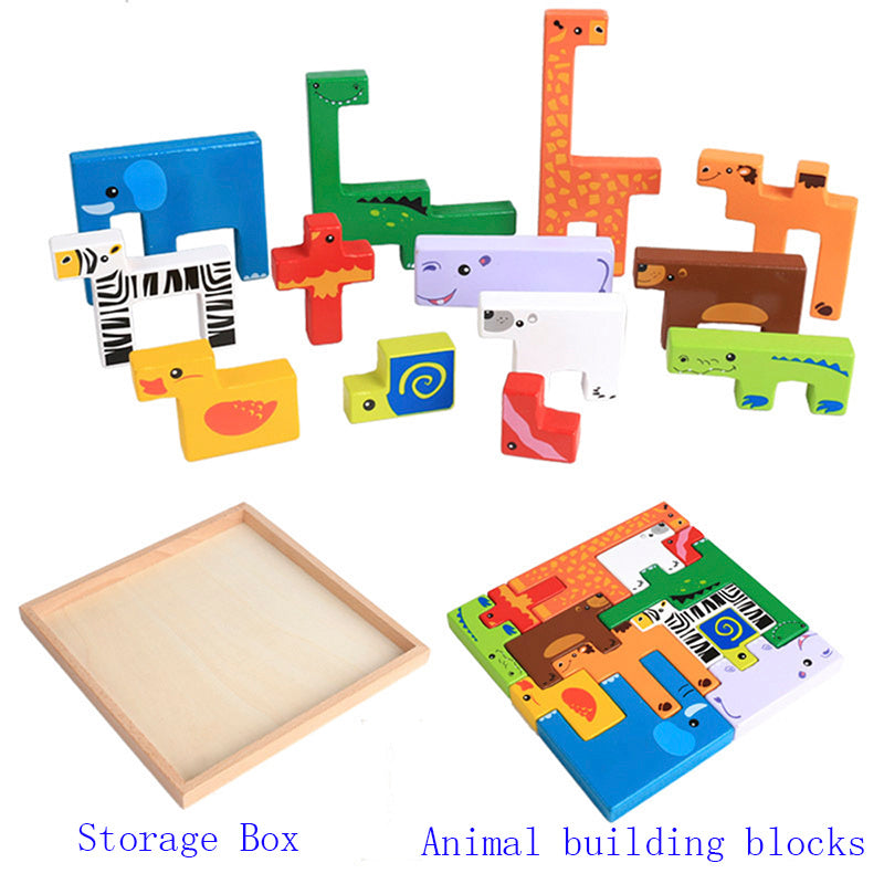 Creative Animal Puzzle ,Building Blocks