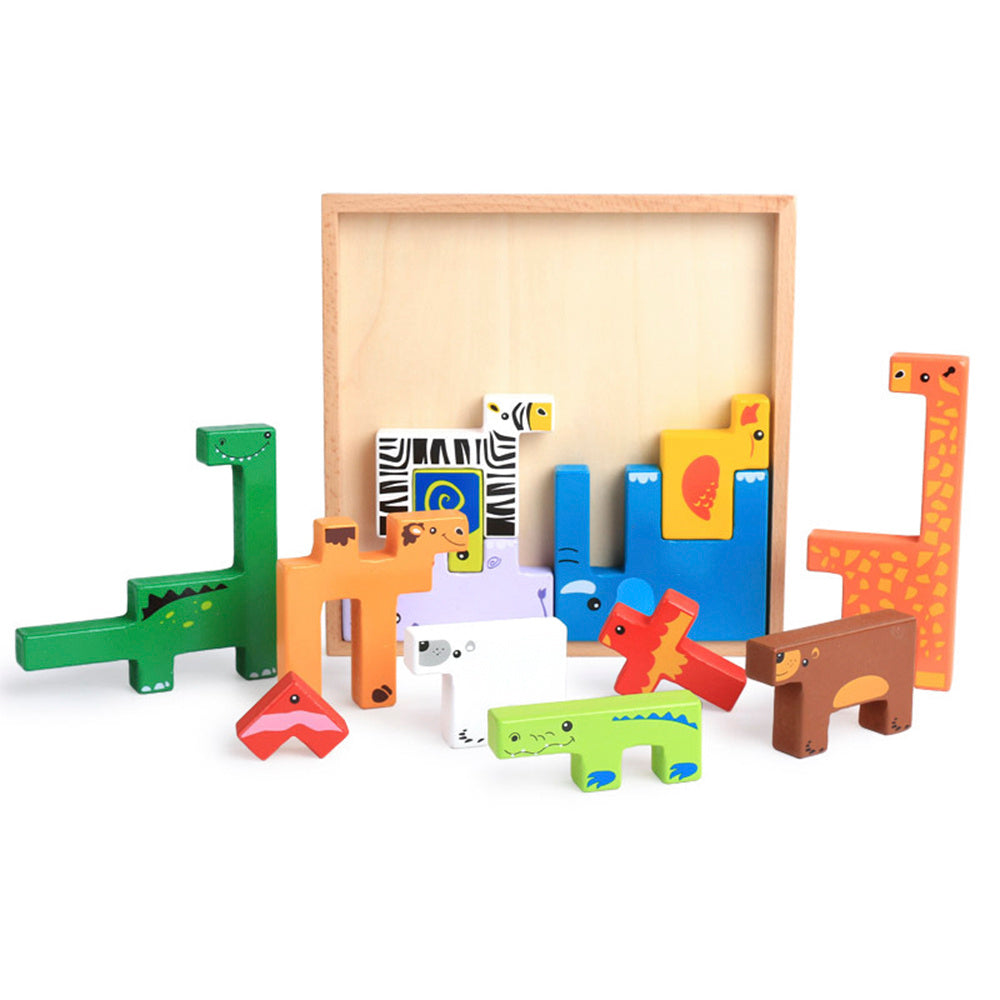 Creative Animal Puzzle ,Building Blocks