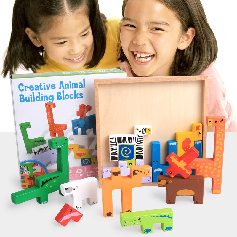 Creative Animal Puzzle ,Building Blocks