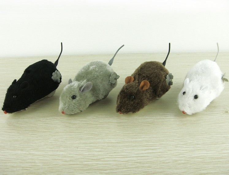 Clockwork Spring Power Plush Mouse