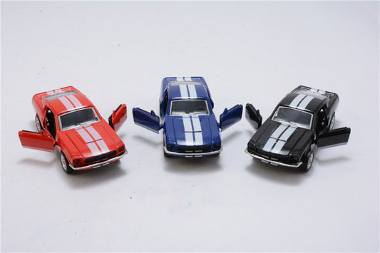Mustang Door Pull Back Alloy Car Alloy Toy Car Model