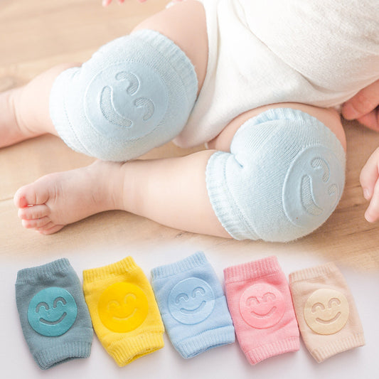 Summer Terry Baby Socks Toddler Crawling Knee Pads