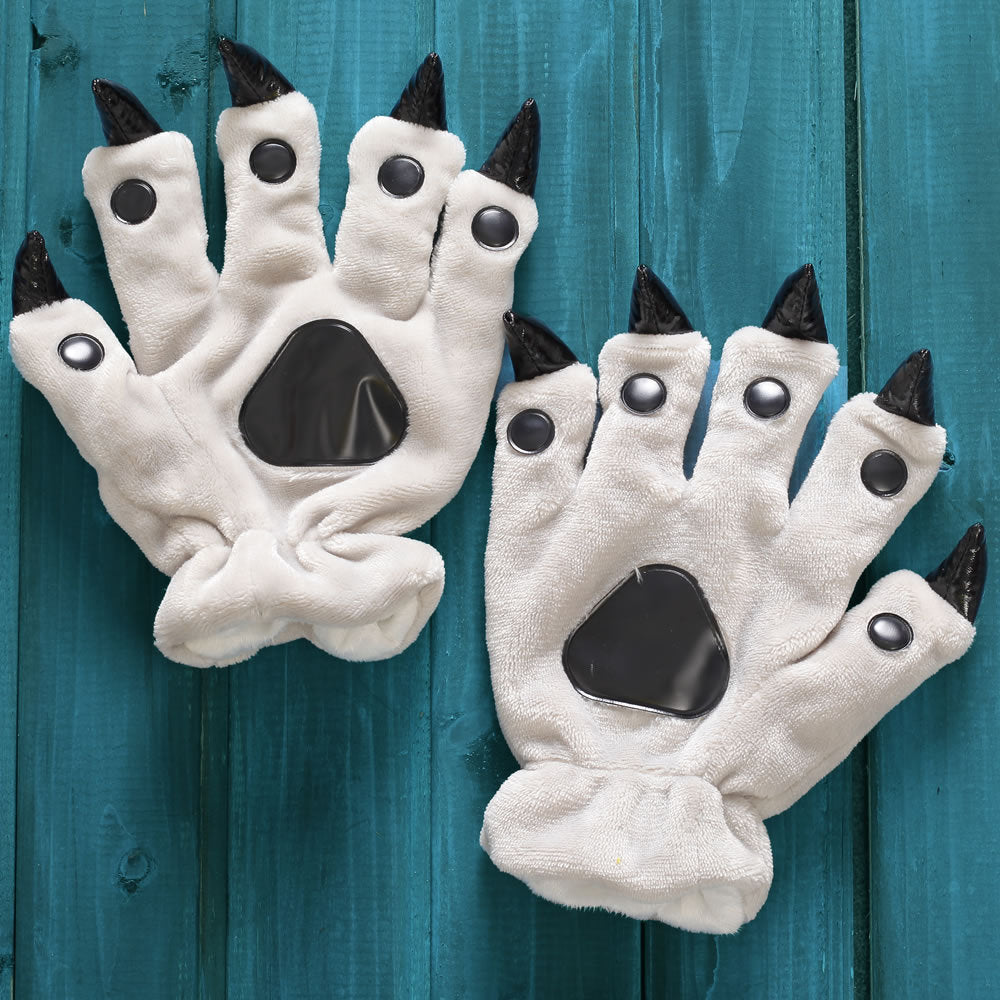 Body Pajamas Animal Paw Dinosaur Gloves