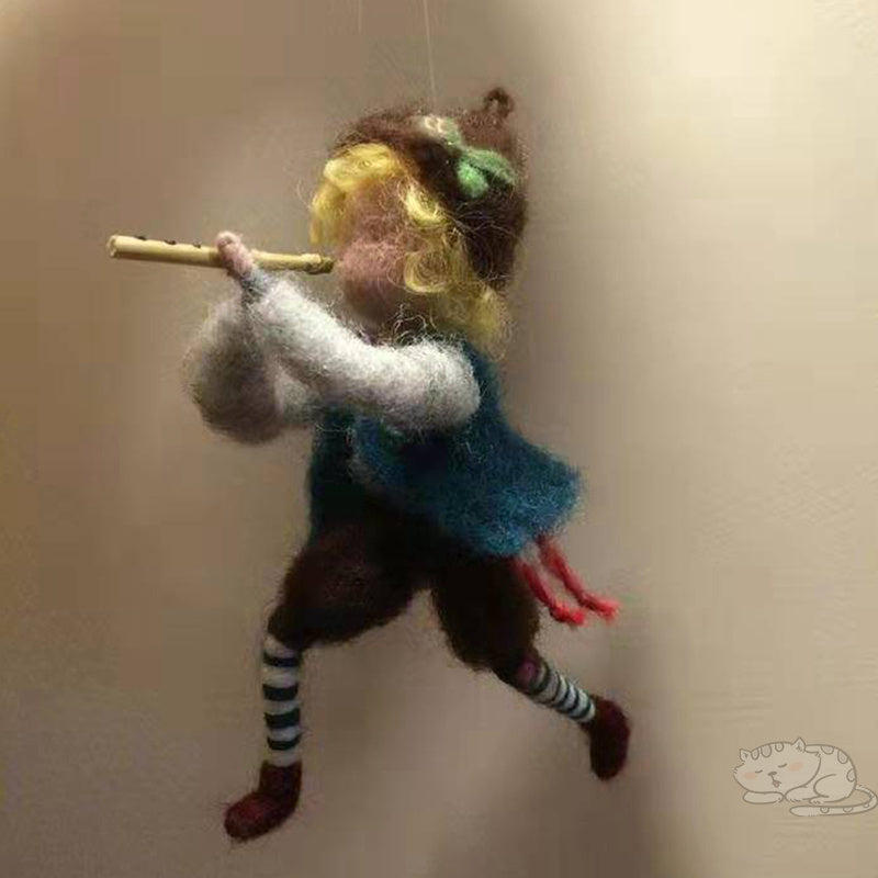 Poke Le Wool Felt Handmade Diy Villain Doll Fairy Handmade Car Hanging To Pass The Time Material Package
