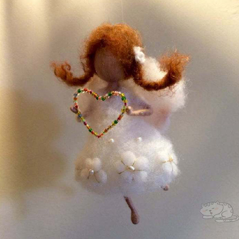 Poke Le Wool Felt Handmade Diy Villain Doll Fairy Handmade Car Hanging To Pass The Time Material Package
