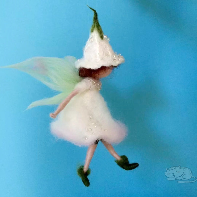 Poke Le Wool Felt Handmade Diy Villain Doll Fairy Handmade Car Hanging To Pass The Time Material Package