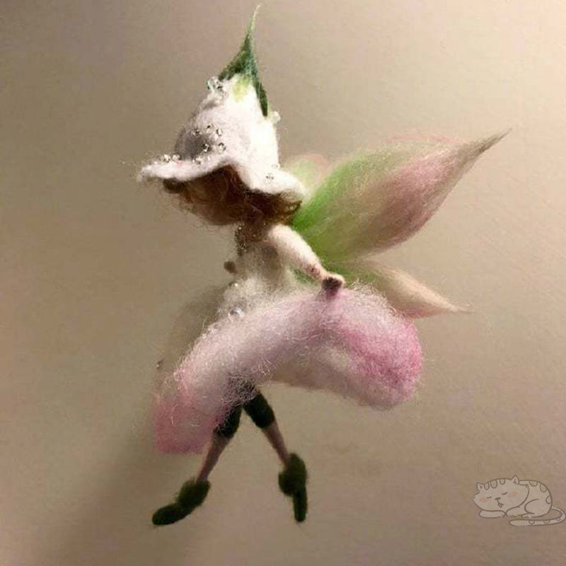 Poke Le Wool Felt Handmade Diy Villain Doll Fairy Handmade Car Hanging To Pass The Time Material Package