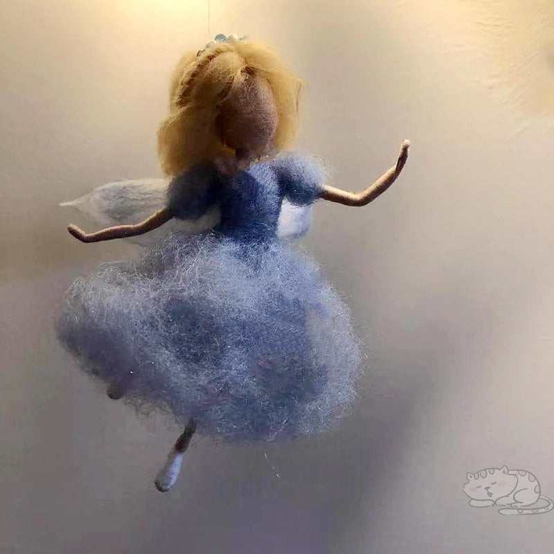 Poke Le Wool Felt Handmade Diy Villain Doll Fairy Handmade Car Hanging To Pass The Time Material Package