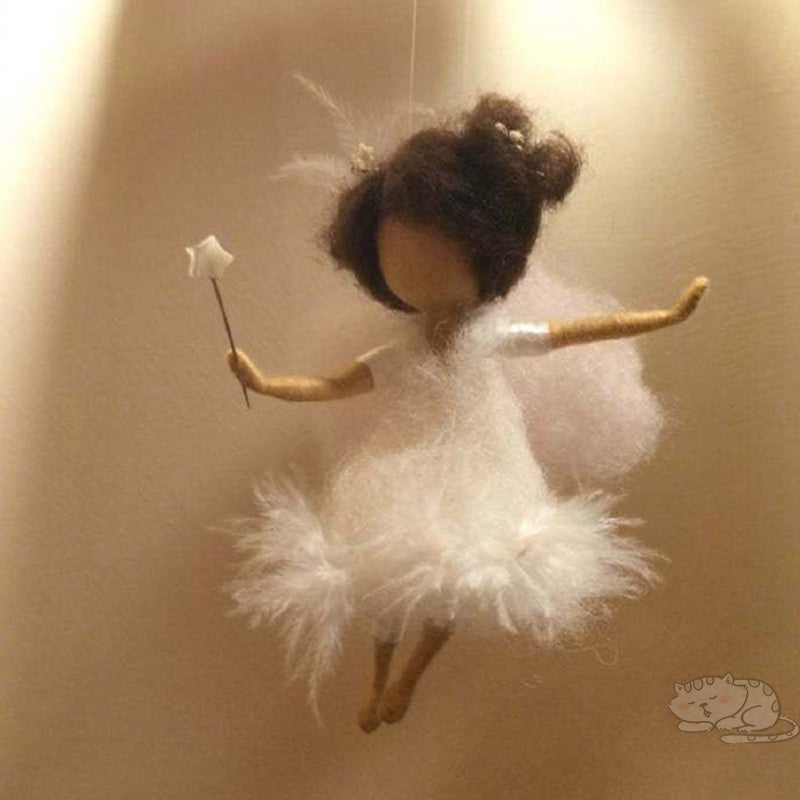 Poke Le Wool Felt Handmade Diy Villain Doll Fairy Handmade Car Hanging To Pass The Time Material Package