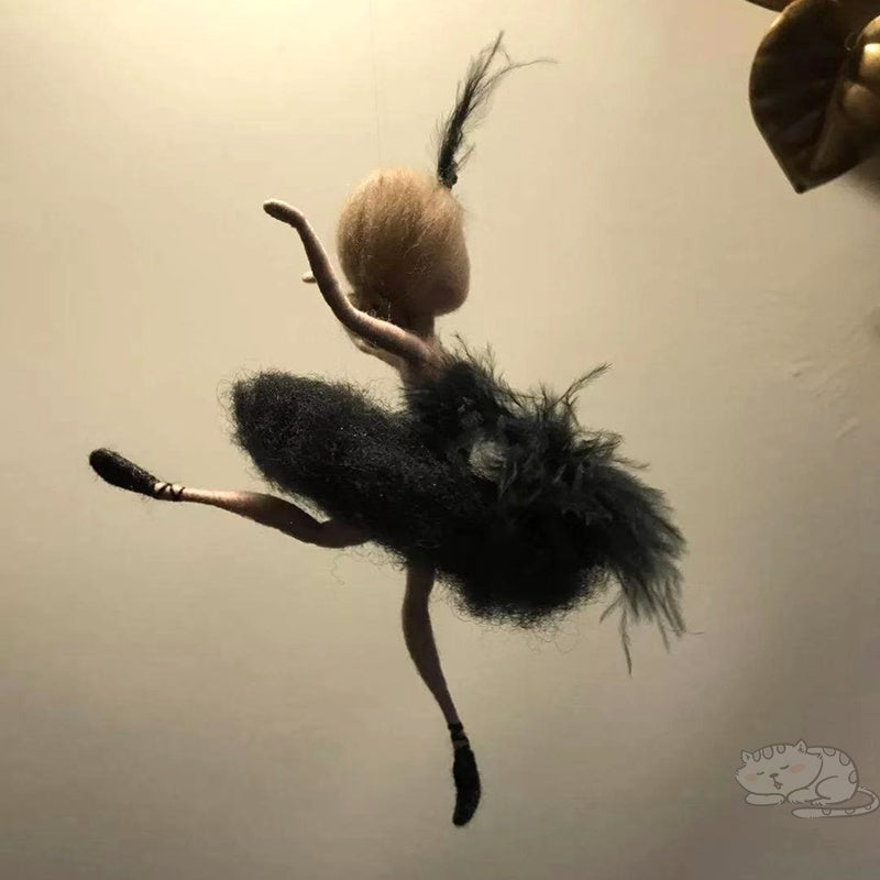 Poke Le Wool Felt Handmade Diy Villain Doll Fairy Handmade Car Hanging To Pass The Time Material Package