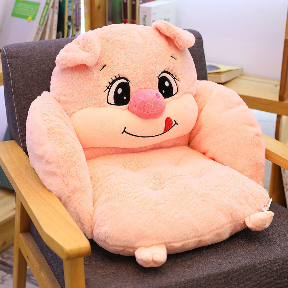 Creative Cartoon Rabbit Plush Semi-enclosed Animal Seat