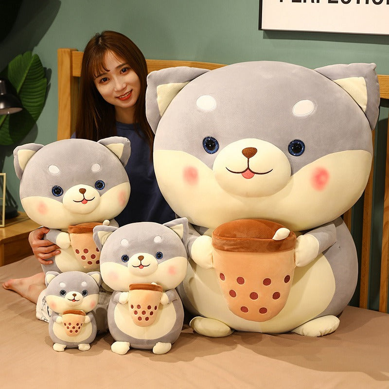Cute Shiba Inu Plush Toy Large Doll Doll Sleeping Pillow Ragdoll Girls Bed Super Soft Boys