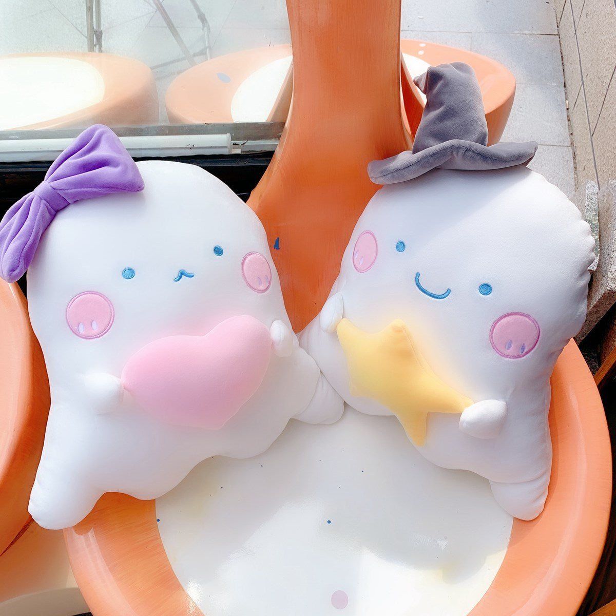 Creative Plush Toy Ghost Keychain Pendant