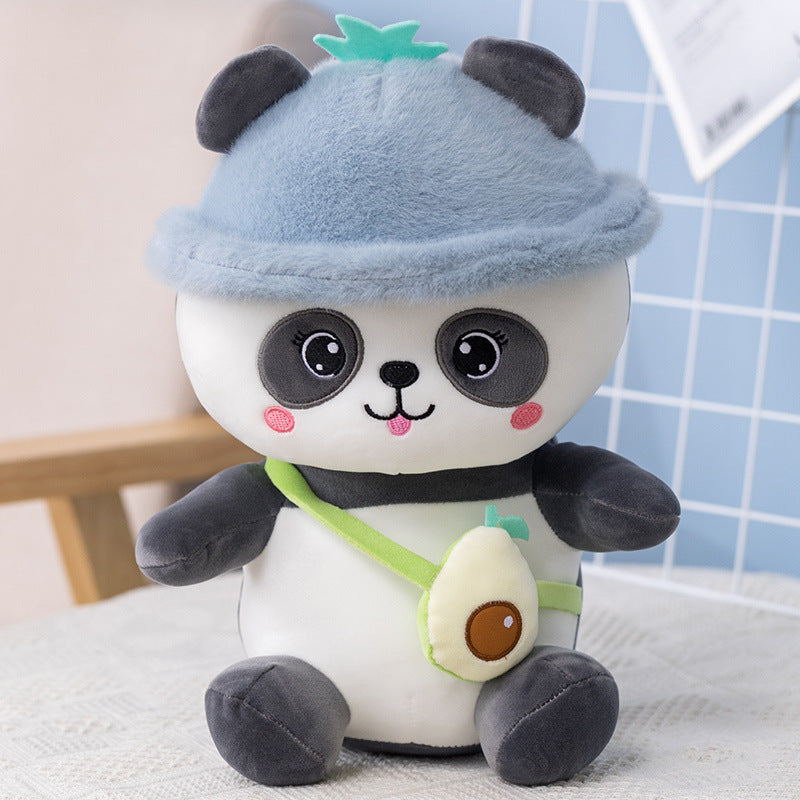 Cute Strawberry Pig Doll Pillow Cartoon Plush Toy