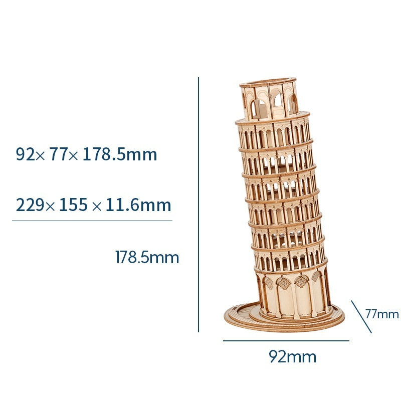 Creative 3d three-dimensional puzzle handmade