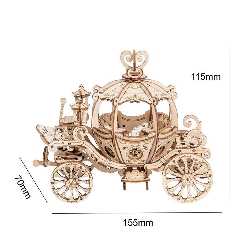Creative 3d three-dimensional puzzle handmade