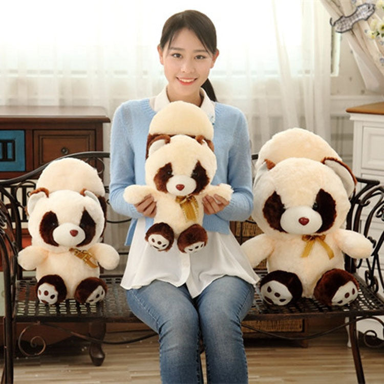 Long tail raccoon plush toy