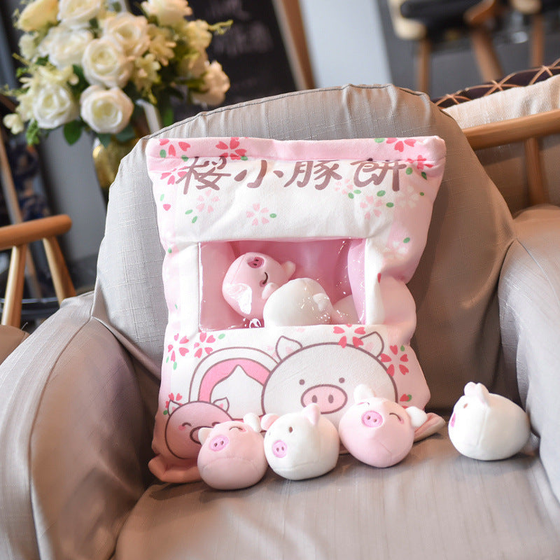 A Big Bag Of Snack Doll Cute Doll Sleeping Pillow For Girl Ankle Biter Pillow
