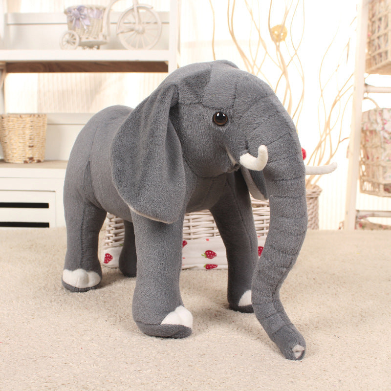 Simulation elephant plush toy