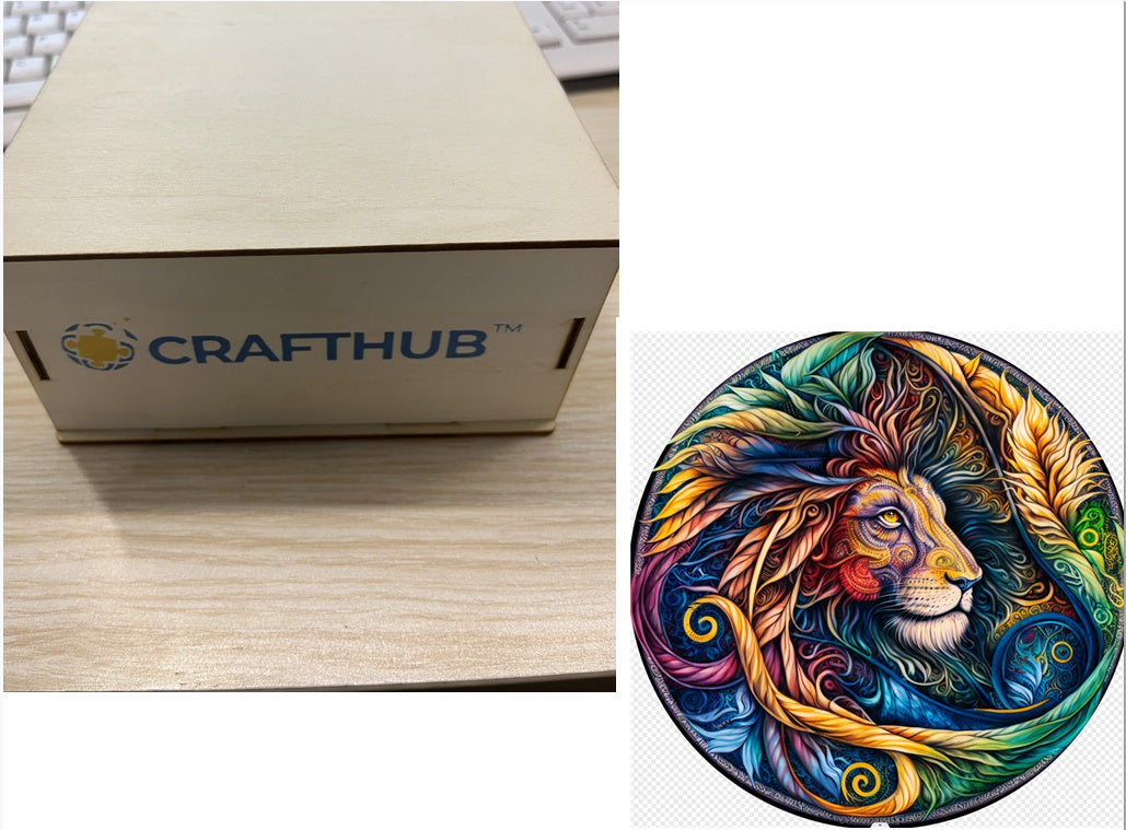 Animal Puzzle Craft Hub A3 Size