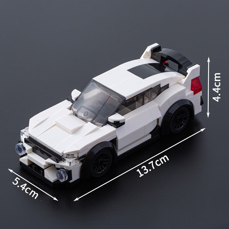 A Tesla Toy Car Piece-together Model Benefits Intelligence