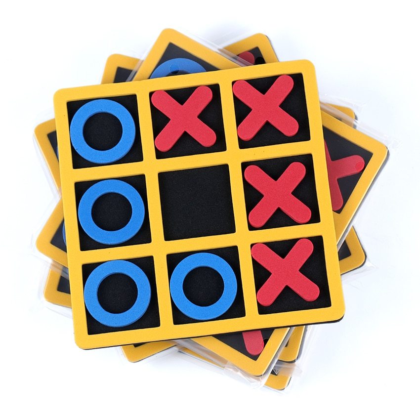 Multifunctional children's table accessories EVA Tic-Tac-Toe
