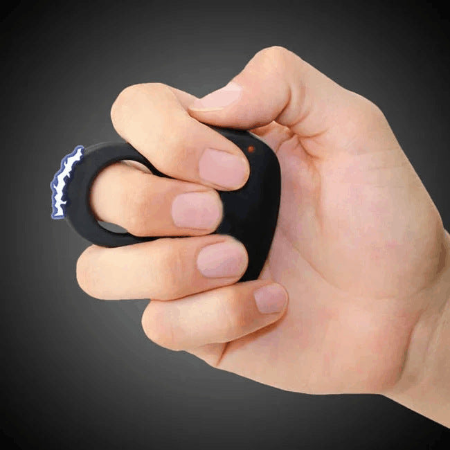Children's Cheetah Piercing Ring Electric Shock Ring Toy