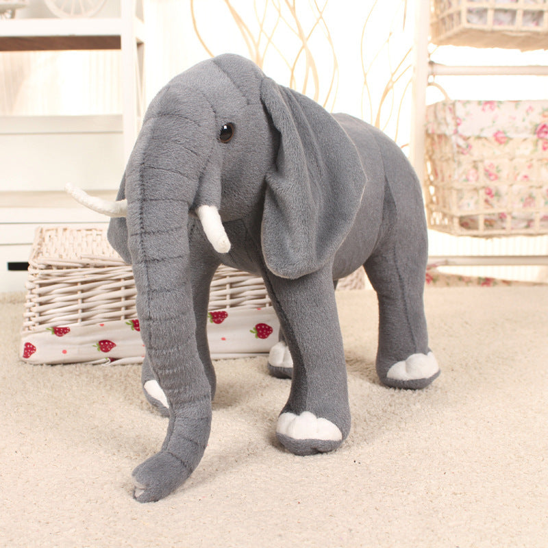 Simulation elephant plush toy