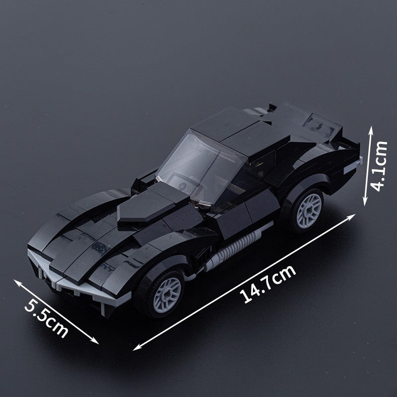 A Tesla Toy Car Piece-together Model Benefits Intelligence