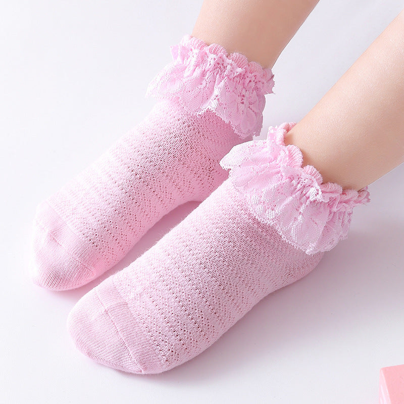 Summer New Girls Lace Socks Lace Socks