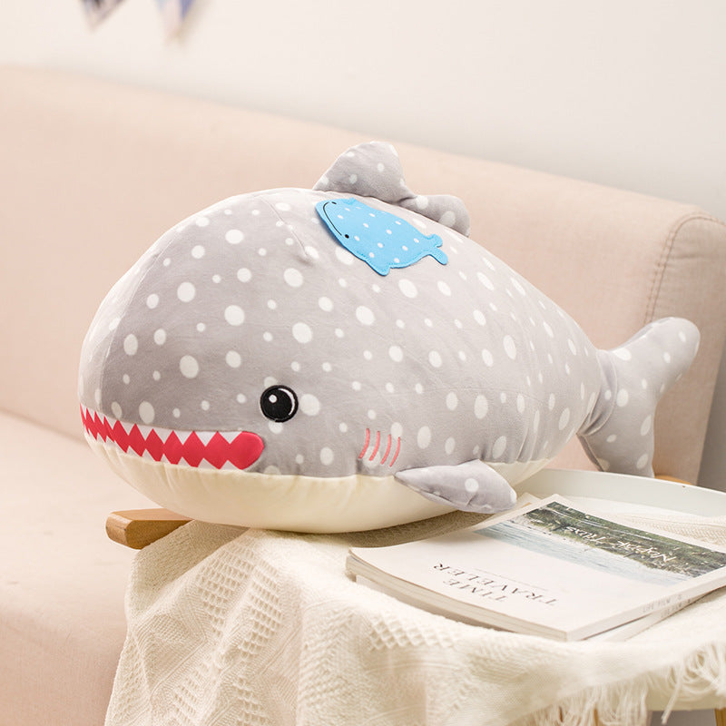 Cute Soft Whale Shark Dolphin Pillow Plush Toy Creative Marine Animal Doll