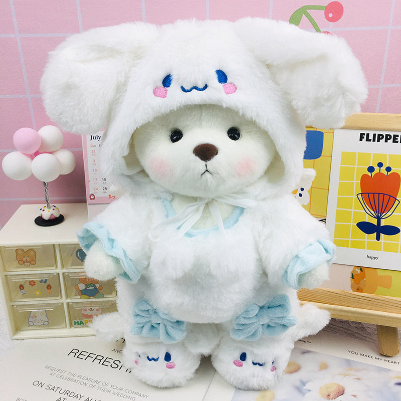 Little Bear Doll Changing Clothes Giving Girls A Valentine's Day Gift