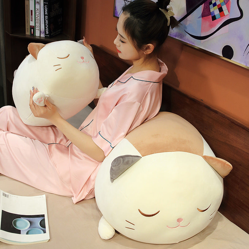 Cute Lying Lazy Cat Doll Plush Toy
