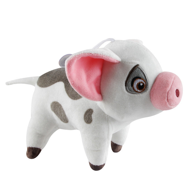 Marine Romance Moana Plush Mo Ahna Princess Doll Maui Rooster Pig Doll Wholesale