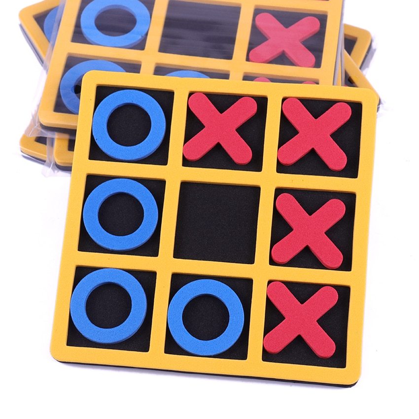 Multifunctional children's table accessories EVA Tic-Tac-Toe