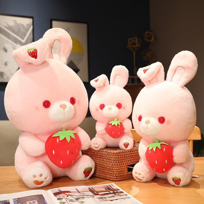 Creative Strawberry Rabbit Doll Children's Toy