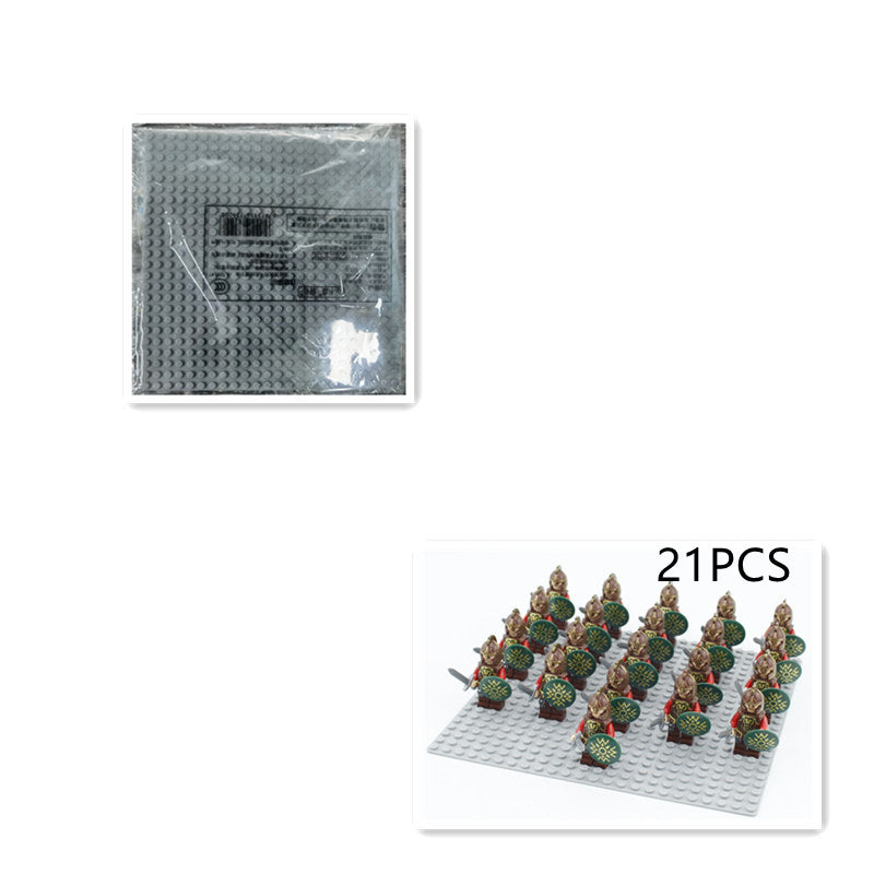 Roman Commander Cavalry Series Assembled Building Block Miniature Toys