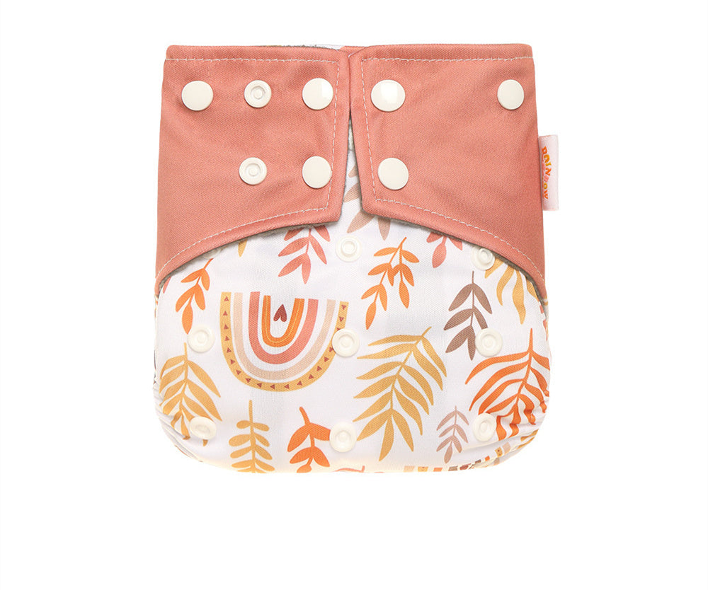 Western Style Digital Printing Bamboo Charcoal Diapers