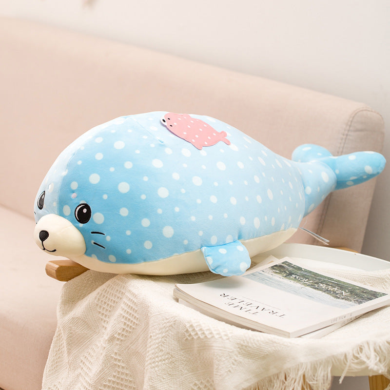 Cute Soft Whale Shark Dolphin Pillow Plush Toy Creative Marine Animal Doll