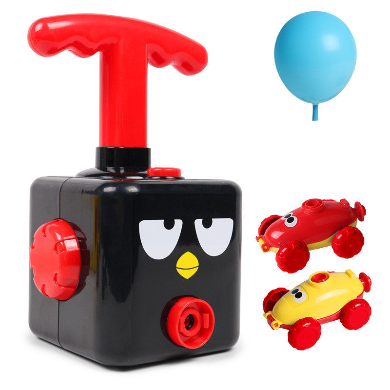 Power Balloon Launch Tower Toy Puzzle Education Inertia Air Power Balloon Car Science Experimen Toy For Children Gift