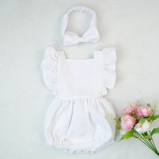 New Baby And Infants Romper Romper Shooting Birthday Dress Children Onesie